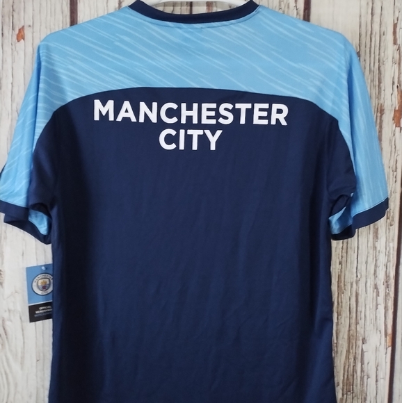 Manchester City FC Official Merchandise Soccer Football Shirt Size Large NWT! - Picture 4 of 5